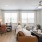 work space in bright living room