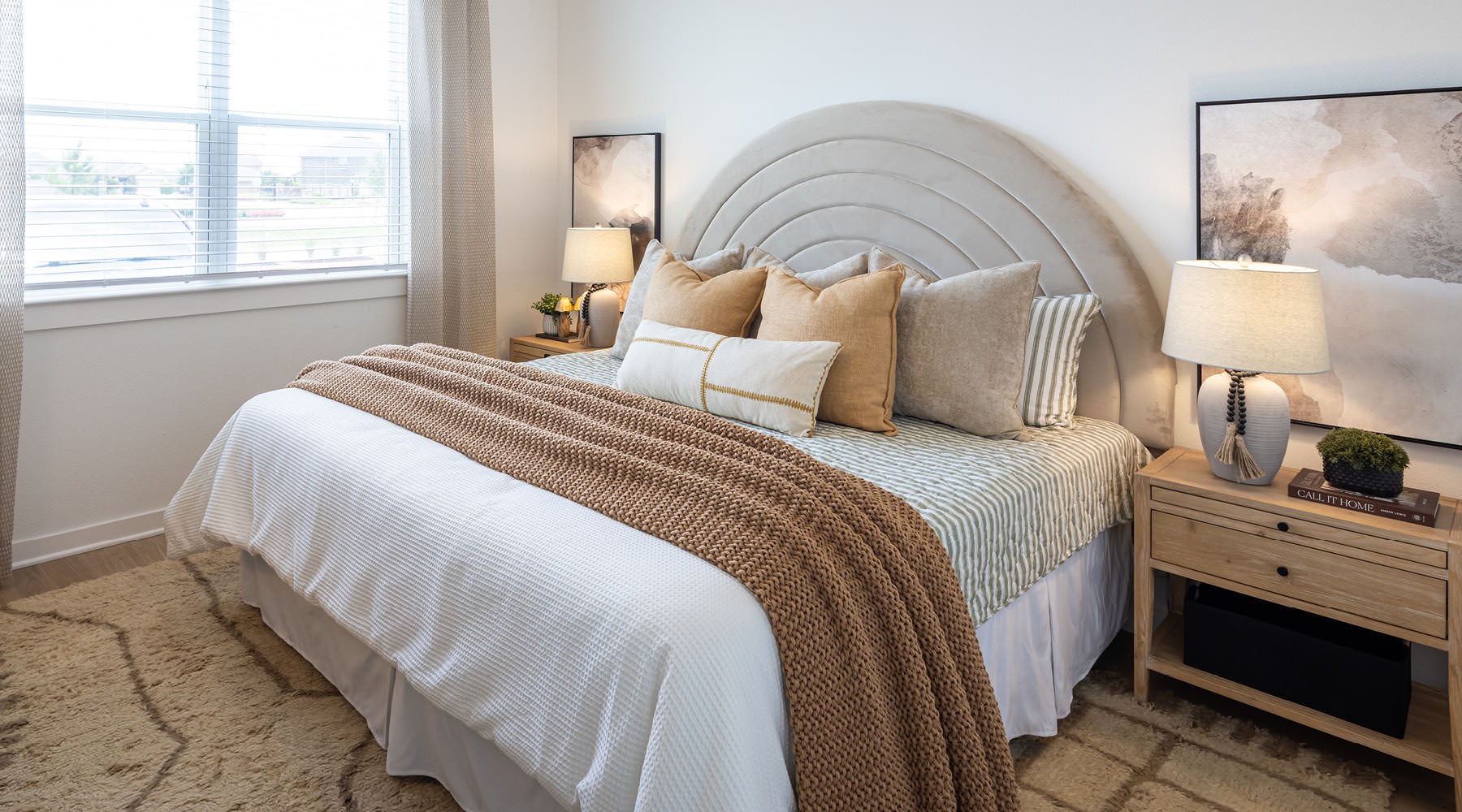 Relax and recharge in beautiful and spacious bedrooms spacious and bright bedroom